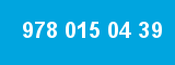978 015 04 39 978 015 04 39
